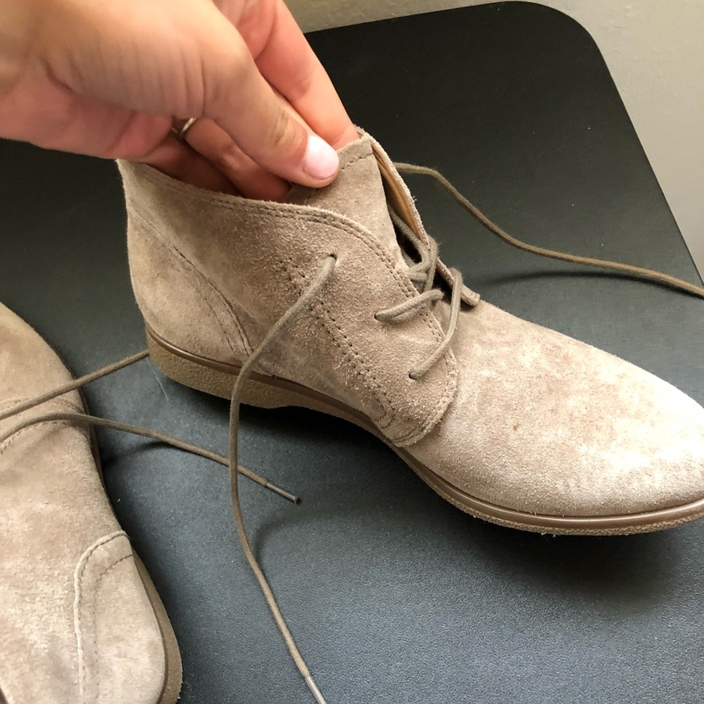 Franco Sarto Suede Ankle Boots